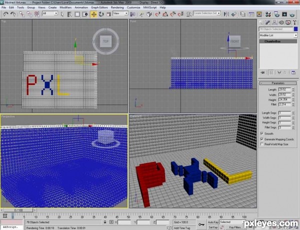 Creation of Blocking PXL: Step 12